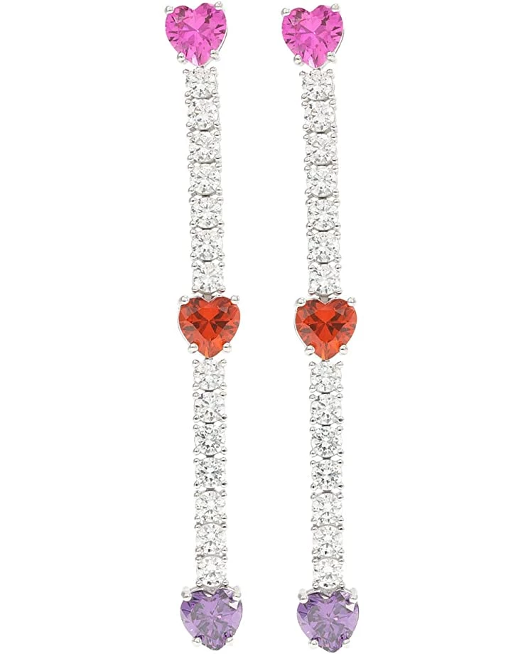 Kurt Geiger London Heart Linear Earrings 1 Kurt Geiger London Heart Linear Earrings