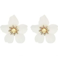 Lilly Pulitzer Oversized Orchid Earrings