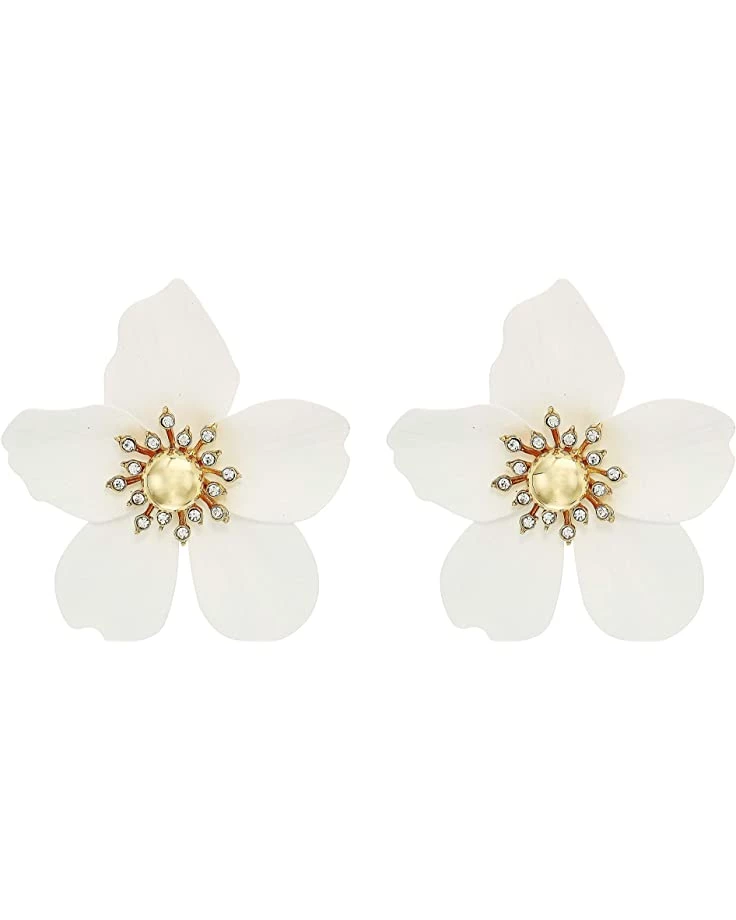 Lilly Pulitzer Oversized Orchid Earrings 1 Lilly Pulitzer Oversized Orchid Earrings