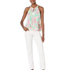 Lilly Pulitzer Shirts & Tops Carolane Top -Lilly Pulitzer Sales Store 615LBI8269L. AC SR736920