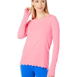 Lilly Pulitzer Shirts & Tops Renay Scallop Sunguard