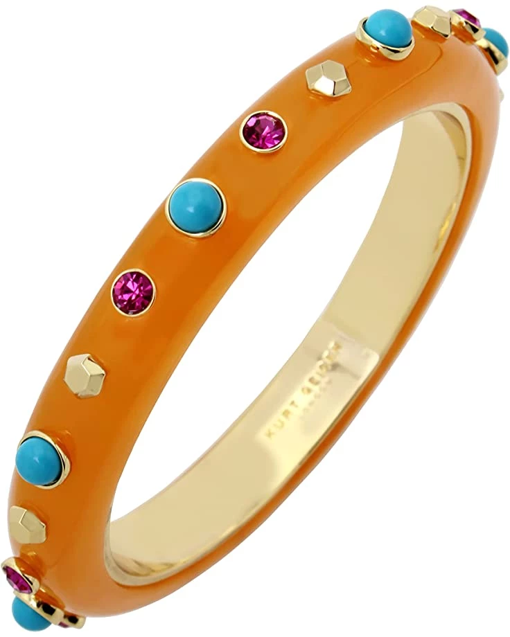 Kurt Geiger London Stone Resin Thin Bangle Bracelet | Bracelets 2 Kurt Geiger London Stone Resin Thin Bangle Bracelet | Bracelets - Image 2
