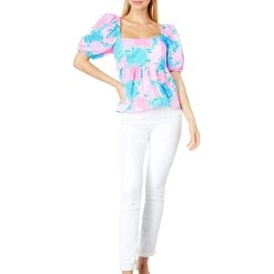 Lilly Pulitzer Shirts & Tops Kay Top -Lilly Pulitzer Sales Store 61NYJcaJhoL. AC SR736920