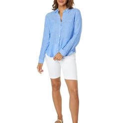 Lilly Pulitzer Shirts & Tops Sea View Button-Down -Lilly Pulitzer Sales Store 61R8D7Ny0LL. AC SR736920
