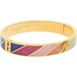 Kurt Geiger London Signature Rainbow Bangle Bracelet | Bracelets