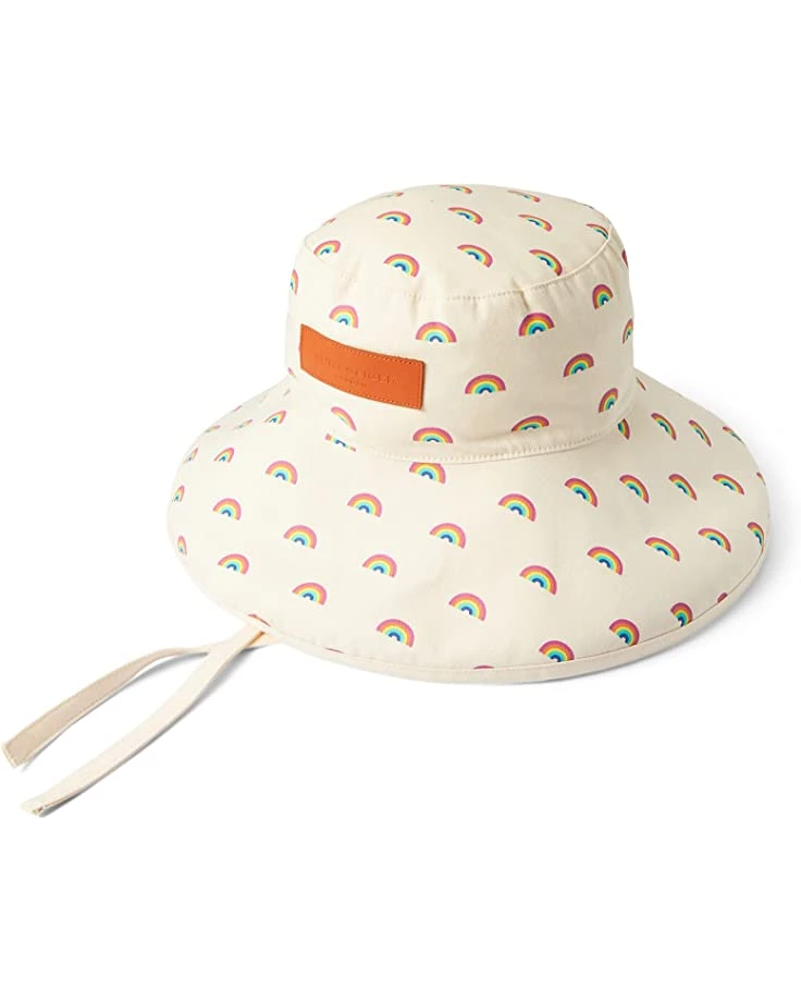 Kurt Geiger London Rainbow Bucket with Wide Brim and Ties | Hats 3 Kurt Geiger London Rainbow Bucket with Wide Brim and Ties | Hats - Image 3