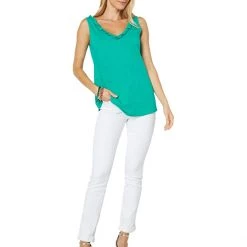 Lilly Pulitzer Shirts & Tops Gigi Ruffle Top -Lilly Pulitzer Sales Store 61o2V056eDL. AC SR736920