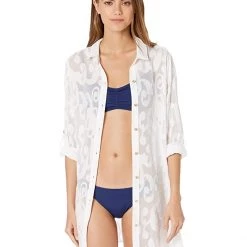 Lilly Pulitzer Swimwear Natalie Shirtdress Cover-Up