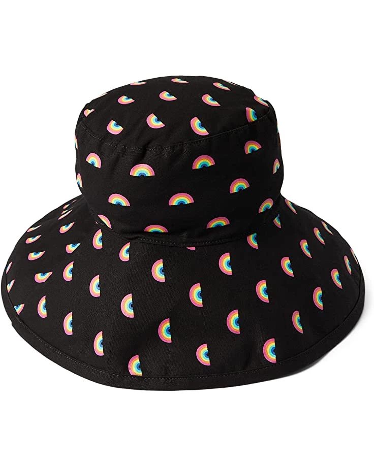 Kurt Geiger London Rainbow Bucket with Wide Brim and Ties | Hats 2 Kurt Geiger London Rainbow Bucket with Wide Brim and Ties | Hats - Image 2