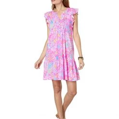 Lilly Pulitzer Dresses Golda Flutter Sleeve Dress -Lilly Pulitzer Sales Store 7112E6kofkL. AC SR736920