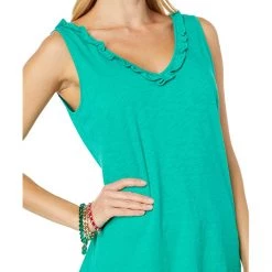 Lilly Pulitzer Shirts & Tops Gigi Ruffle Top -Lilly Pulitzer Sales Store 711AoLsEFzL. AC SR736920