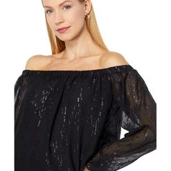 Lilly Pulitzer Shirts & Tops Emilee Long Sleeve Off-the-Shoulder -Lilly Pulitzer Sales Store 713Z30b0VJL. AC SR736920