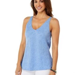 Lilly Pulitzer Shirts & Tops Florin Sleeveless Linen Top