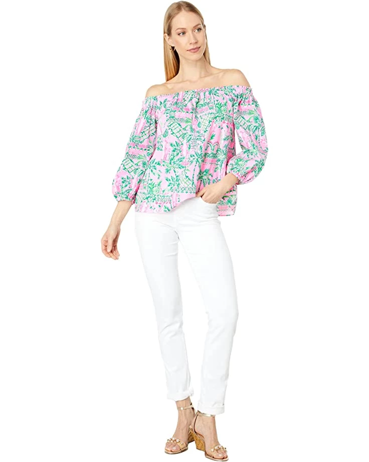 Lilly Pulitzer Shirts & Tops Winifred Top 4 Lilly Pulitzer Shirts & Tops Winifred Top - Image 4