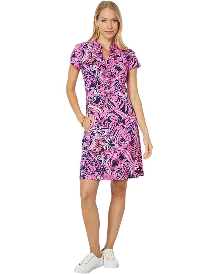 Lilly Pulitzer Dresses Silvia Ruffle Dress Upf 50+ 1 Lilly Pulitzer Dresses Silvia Ruffle Dress Upf 50+