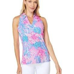Lilly Pulitzer Shirts & Tops Lakelyn Bra Polo UPF 50+ -Lilly Pulitzer Sales Store 71Eax3q92gL. AC SR736920