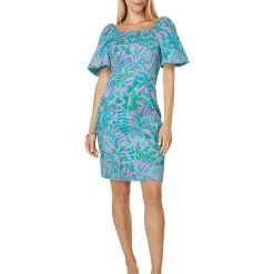 Lilly Pulitzer Dresses Lettie Short Sleeve Stretch -Lilly Pulitzer Sales Store 71MKt08FBDL. AC SR736920