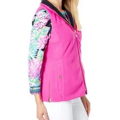 Lilly Pulitzer Coats & Outerwear Brooklee Reversible Vest -Lilly Pulitzer Sales Store 71NhruleePL. AC SR736920