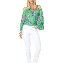 Lilly Pulitzer Shirts & Tops Nevie Top 7 Lilly Pulitzer Shirts & Tops Nevie Top -Lilly Pulitzer Sales Store 71PGKM92M6L. AC SR736920