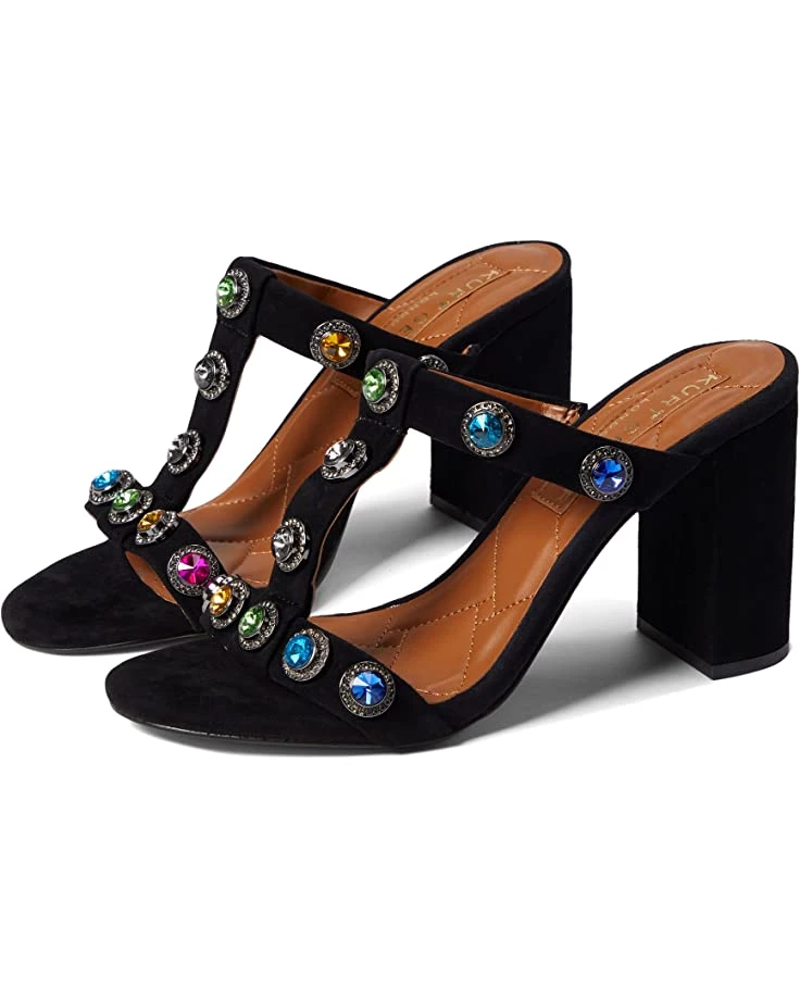 Kurt Geiger London Octavia Block Mule | Heels 1 Kurt Geiger London Octavia Block Mule | Heels