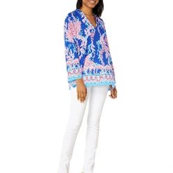 Lilly Pulitzer Shirts & Tops Luna Bay Tunic 8 Lilly Pulitzer Shirts & Tops Luna Bay Tunic -Lilly Pulitzer Sales Store 71T5qJN2A7L. AC SR736920