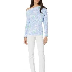 Lilly Pulitzer Shirts & Tops Sheera Top -Lilly Pulitzer Sales Store 71TQc46ZunL. AC SR736920