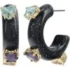 Kurt Geiger London Heart Stone Huggies | Earrings