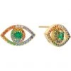 Kurt Geiger London Evil Eye Stud Earrings