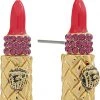 Kurt Geiger London Lipstick Stud Earrings