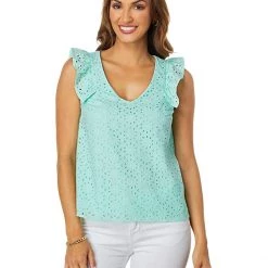 Lilly Pulitzer Shirts & Tops Lina Eyelet Top