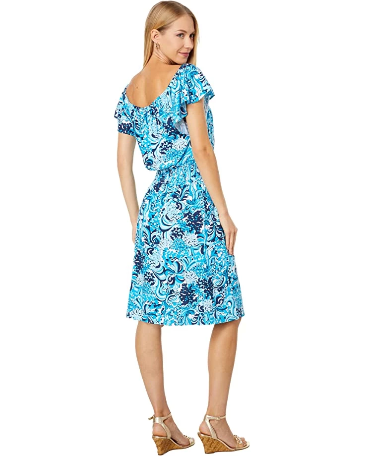 Lilly Pulitzer Dresses Clarette Flutter Sleeve Dress 2 Lilly Pulitzer Dresses Clarette Flutter Sleeve Dress - Image 2