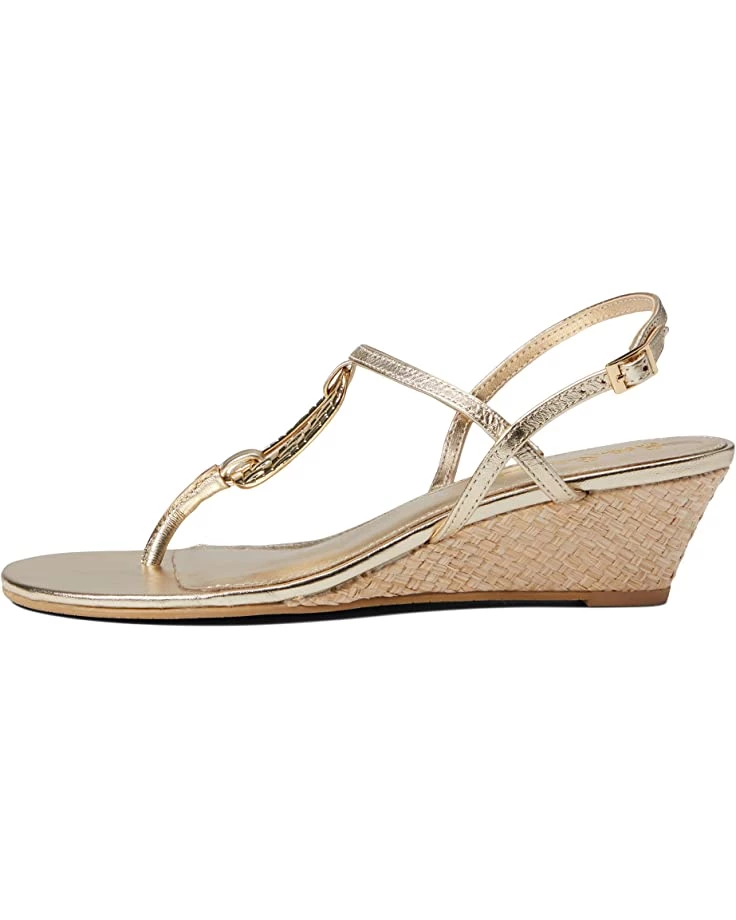 Lilly Pulitzer Heels Good As Gold Wedge 4 Lilly Pulitzer Heels Good As Gold Wedge - Image 4