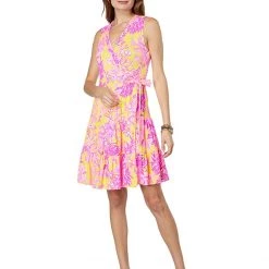 Lilly Pulitzer Dresses Folly Floral Wrap Dress