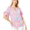 Lilly Pulitzer Shirts & Tops Quinna Short Sleeve Top