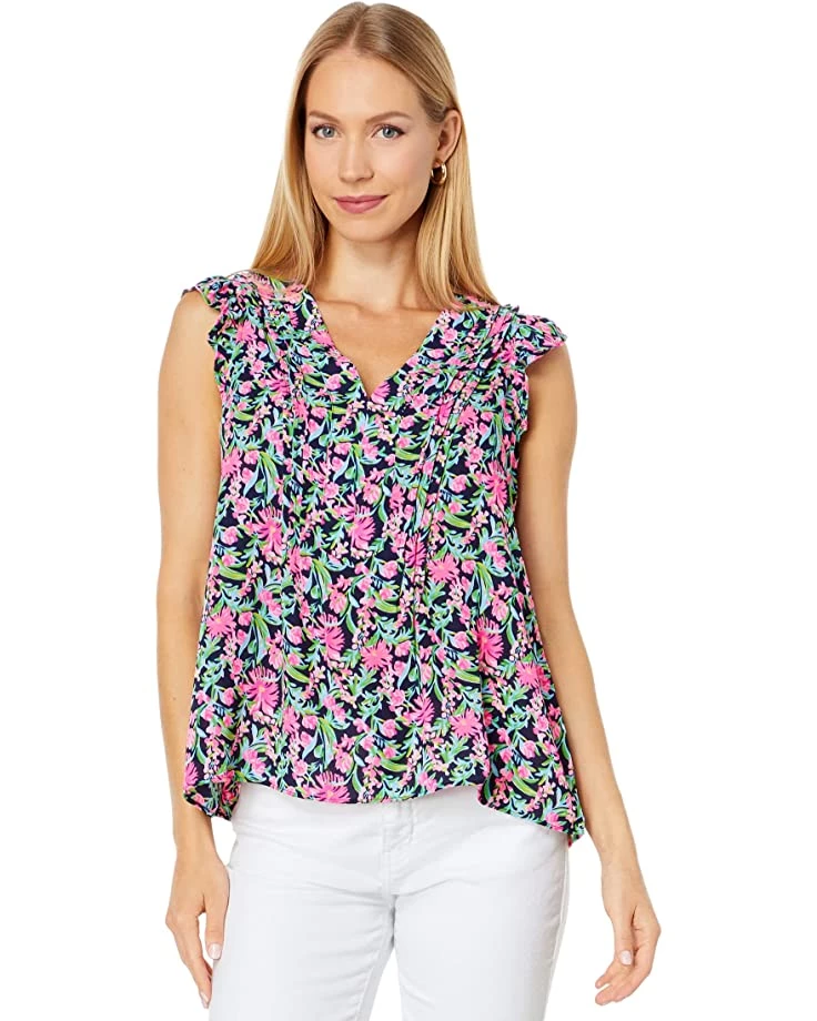 Lilly Pulitzer Shirts & Tops Joan Top 1 Lilly Pulitzer Shirts & Tops Joan Top