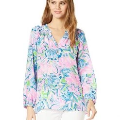 Lilly Pulitzer Shirts & Tops Elsa Top -Lilly Pulitzer Sales Store 811hXJ3JKCL. AC SR736920