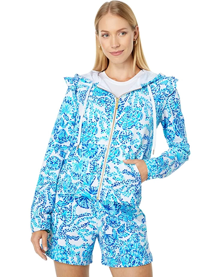 Lilly Pulitzer Coats & Outerwear Audrey Zip-Up 1 Lilly Pulitzer Coats & Outerwear Audrey Zip-Up