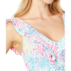 Lilly Pulitzer Underwear & Intimates Sucre Ruffle Sports Bra -Lilly Pulitzer Sales Store 81BJf9CW2bL. AC SR736920