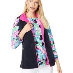 Lilly Pulitzer Coats & Outerwear Brooklee Reversible Vest -Lilly Pulitzer Sales Store 81EDpC0ZoML. AC SR736920