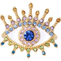 Kurt Geiger London Evil Eye Cocktail Ring | Rings