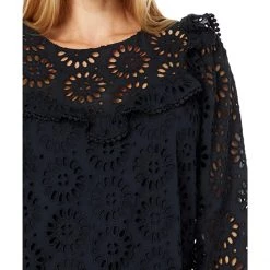 Lilly Pulitzer Shirts & Tops Caroline Long Sleeve Eyelet -Lilly Pulitzer Sales Store 81MAJfkKwJL. AC SR736920