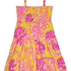 Lilly Pulitzer Kids Dresses Violet Dress (Toddler/Little Kids/Big Kids)