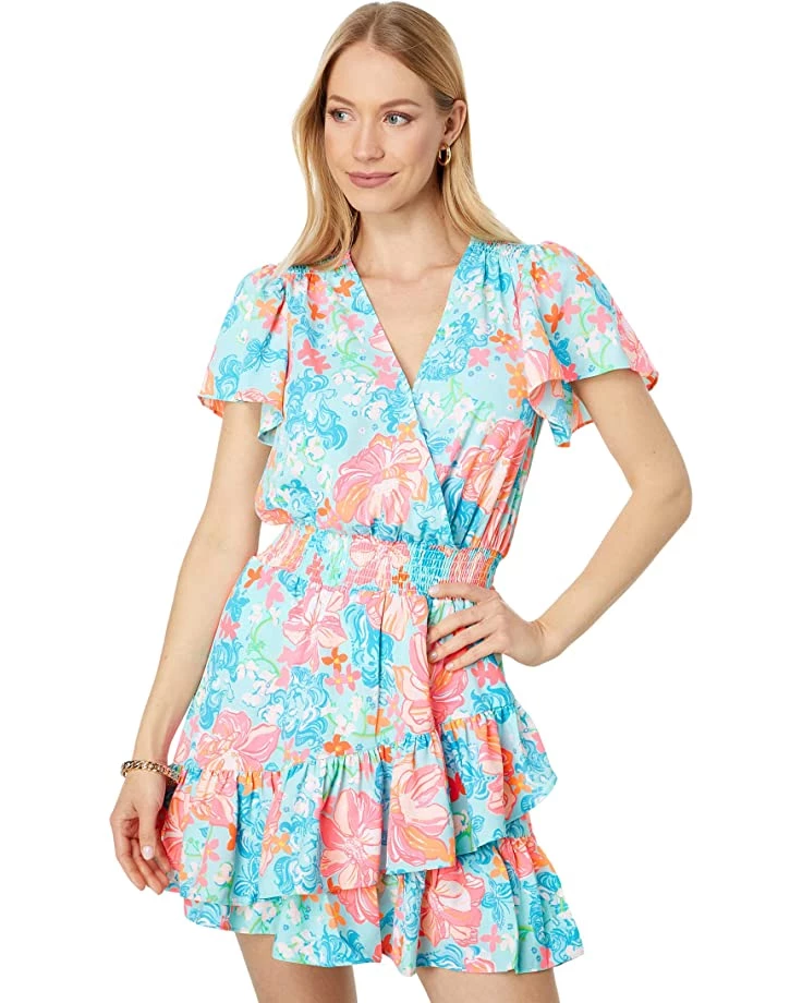 Lilly Pulitzer Dresses Maryanne Flutter Sleeve Stretch 1 Lilly Pulitzer Dresses Maryanne Flutter Sleeve Stretch