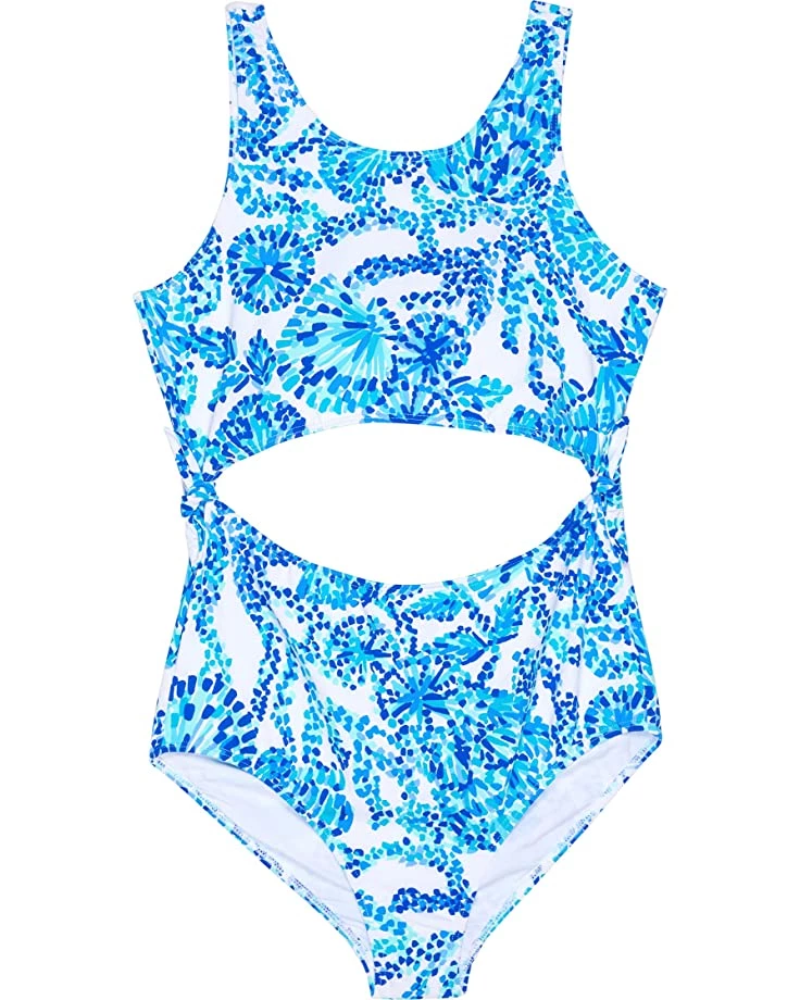 Lilly Pulitzer Kids Swimwear Evalina Swimsuit UPF 50+ (Toddler/Little Kids/Big Kids) 1 Lilly Pulitzer Kids Swimwear Evalina Swimsuit UPF 50+ (Toddler/Little Kids/Big Kids)