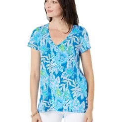 Lilly Pulitzer Shirts & Tops Etta V-Neck -Lilly Pulitzer Sales Store 81XujO2GcuL. AC SR736920