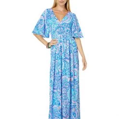 Lilly Pulitzer Dresses Minka Sleeved Maxi Dress