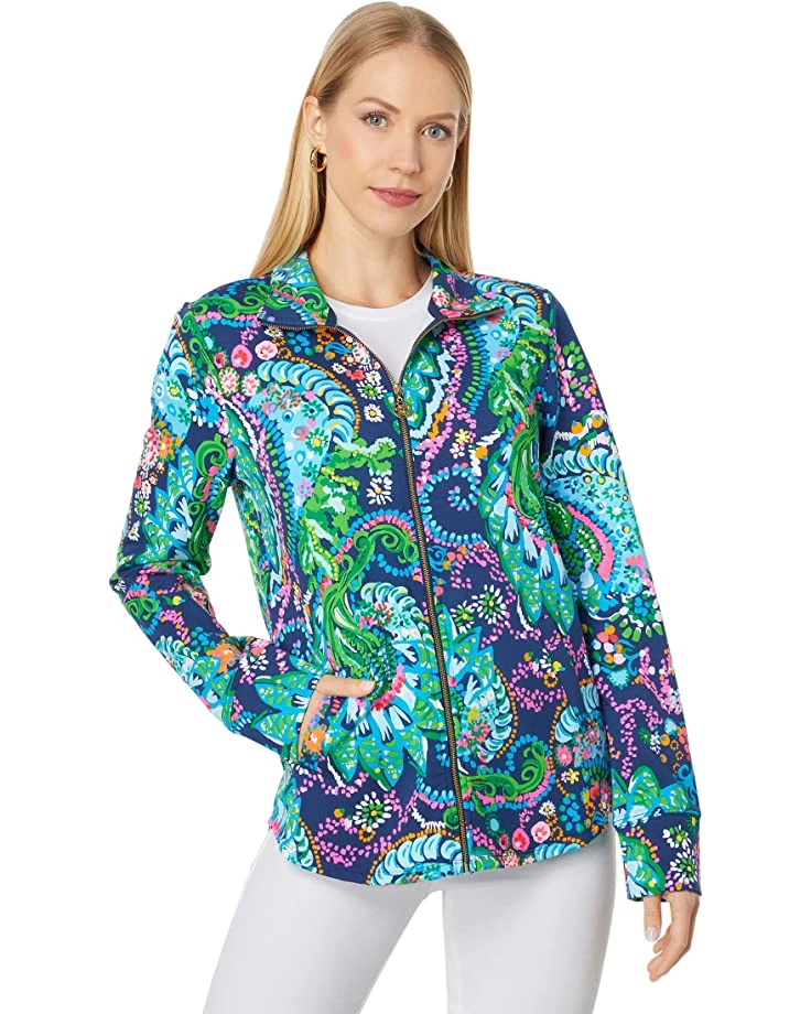 Lilly Pulitzer Coats & Outerwear Leona UPF 50+ Zip-Up 6 Lilly Pulitzer Coats & Outerwear Leona UPF 50+ Zip-Up - Image 6