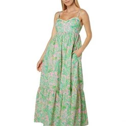 Lilly Pulitzer Dresses Hiedi Cotton Maxi Dress