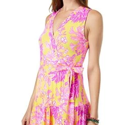 Lilly Pulitzer Dresses Folly Floral Wrap Dress -Lilly Pulitzer Sales Store 81i0EoePGL. AC SR736920