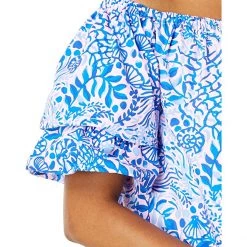 Lilly Pulitzer Shirts & Tops Frankee Off-the-Shoulder -Lilly Pulitzer Sales Store 81kCvI6o7AL. AC SR736920